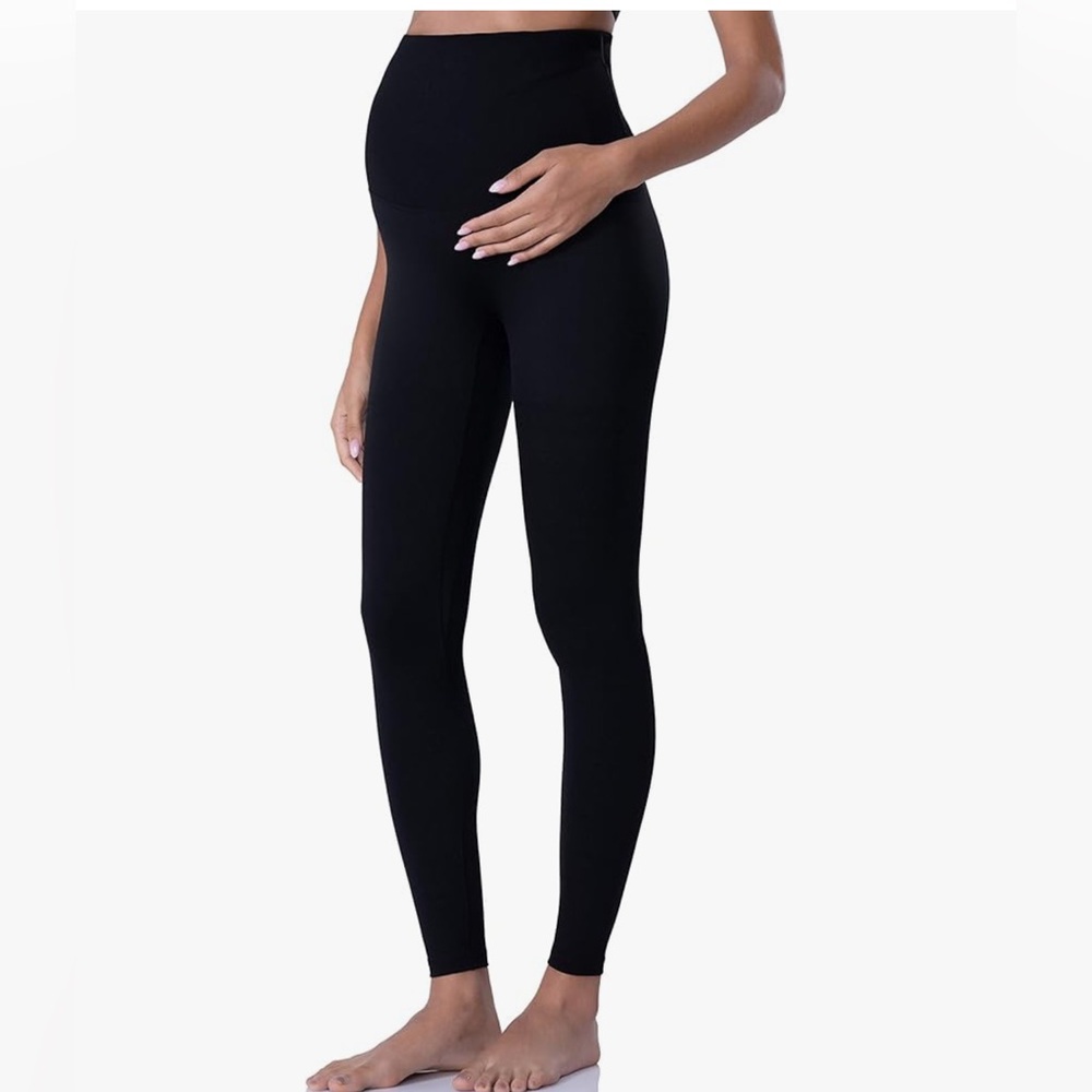 Black Maternity Leggings Size Medium